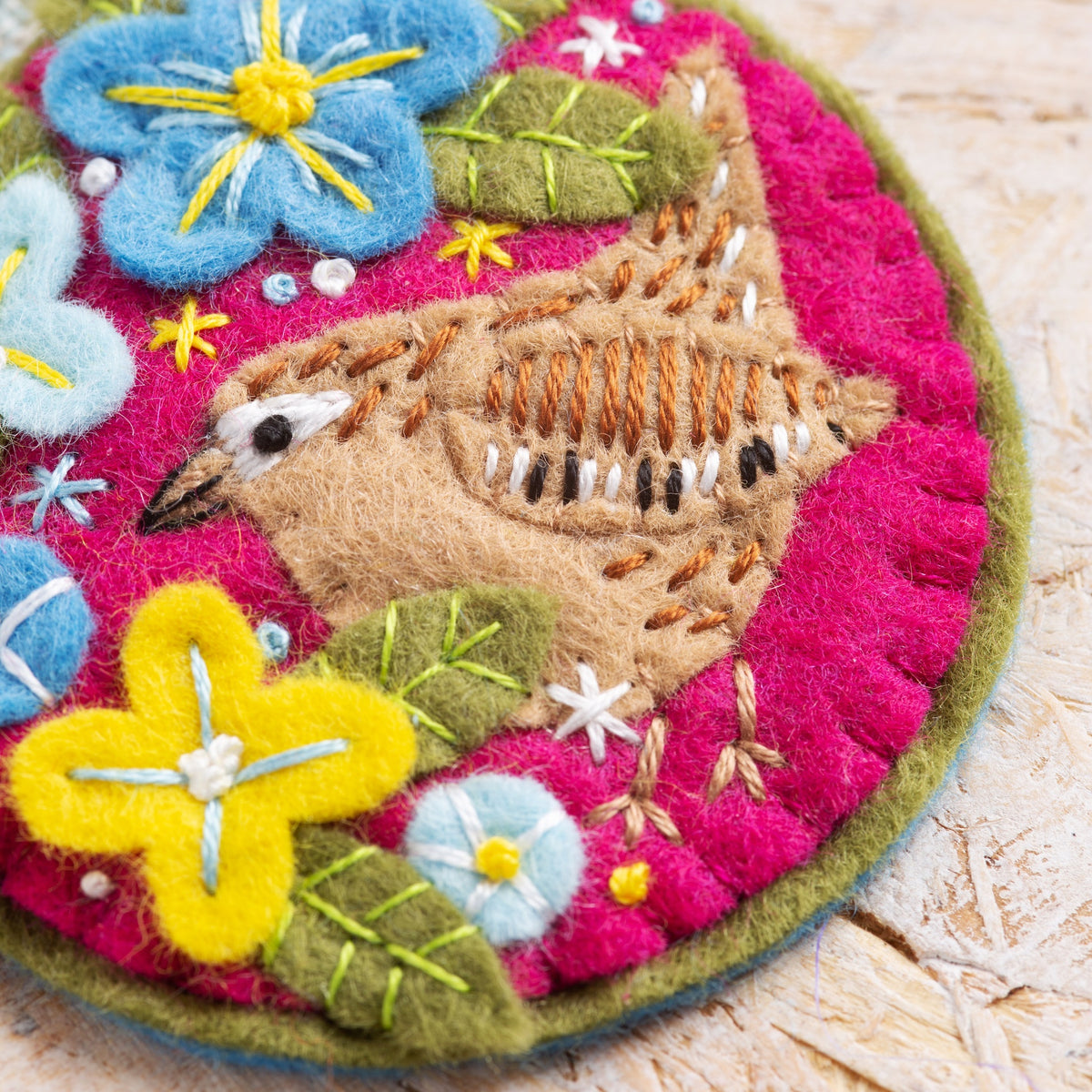 Princess Felt Kit Fun Diy Embroidery Wool Felt Craft Stitch - Temu