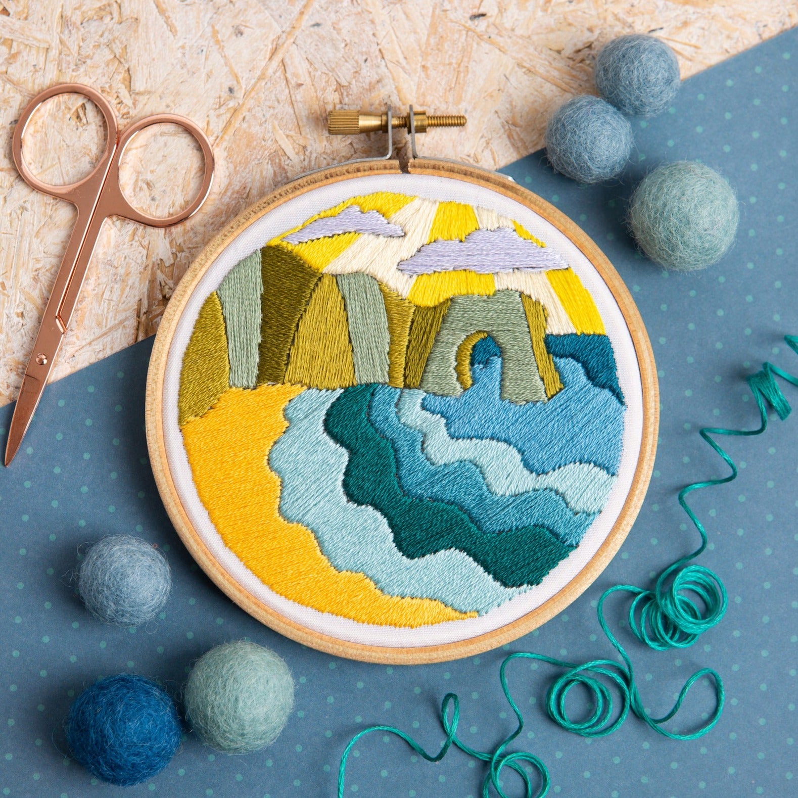 Embroidery Kits, Needle Felting Kits, Cross Stitch Kits, Felt