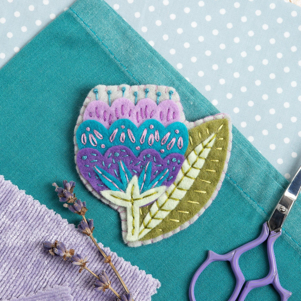 Bead embroidery kit Viola hand embroidery needlework kit - Price,  description and photos ➽ Inspiration Crafts